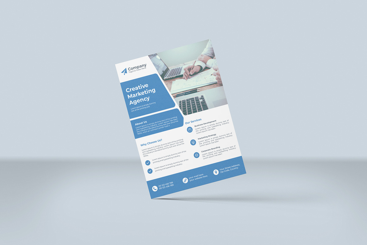 Flyer Template Design, a Flyer Template by Lakhan1998 (Photo 2 of 6)