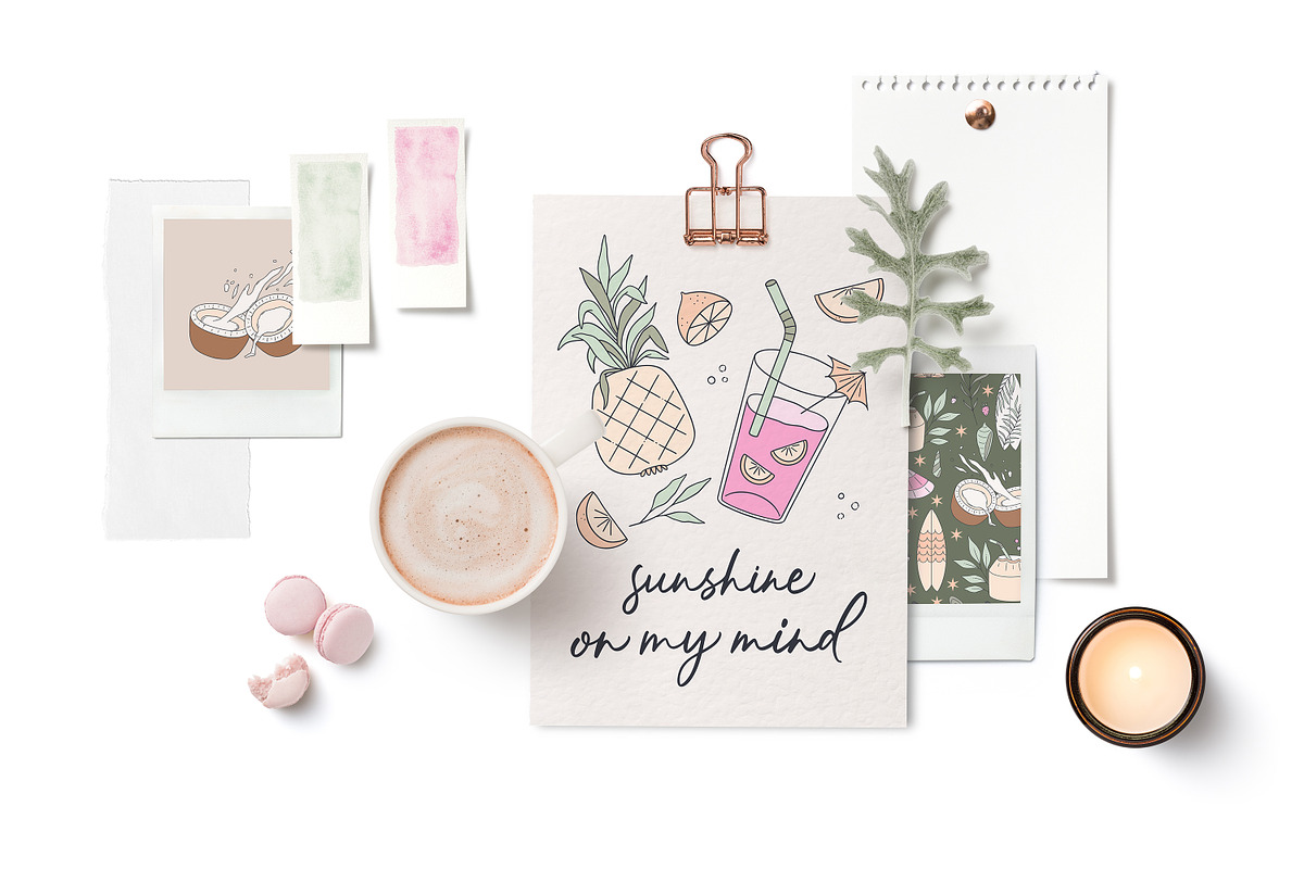 Vacay all the way! AI, JPEG, PNG., an Illustration by Sentimental postman (Photo 2 of 16)