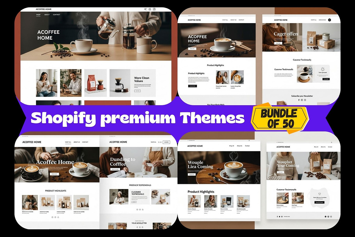 50 Modern E‑Commerce SHOPIFY THEMES, a Shopify Template by Aban's World (Photo 39 of 60)