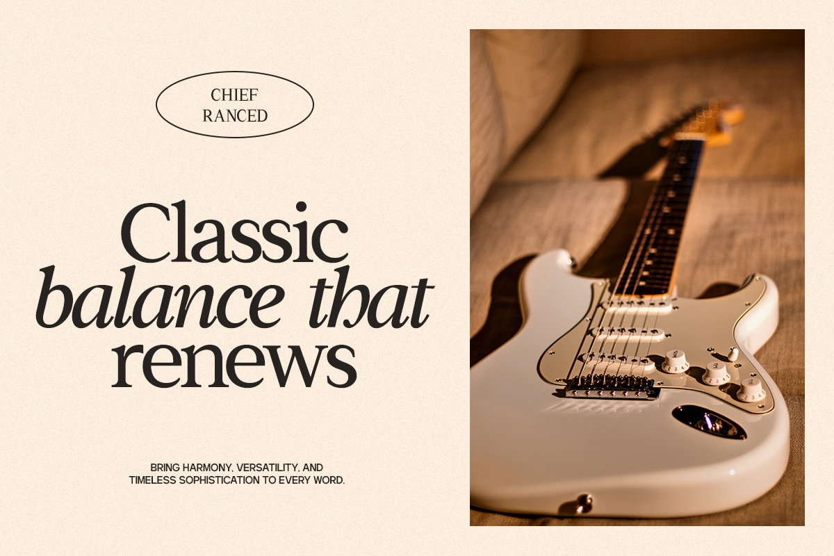 GC Chief Ranced – Serif Elegant Font, a Serif Font by Glyphonic (Photo 9 of 15)