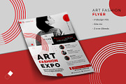 Art Fashion Flyer, a Flyer Template by AQR Studio (Thumbnail 3 of 3)