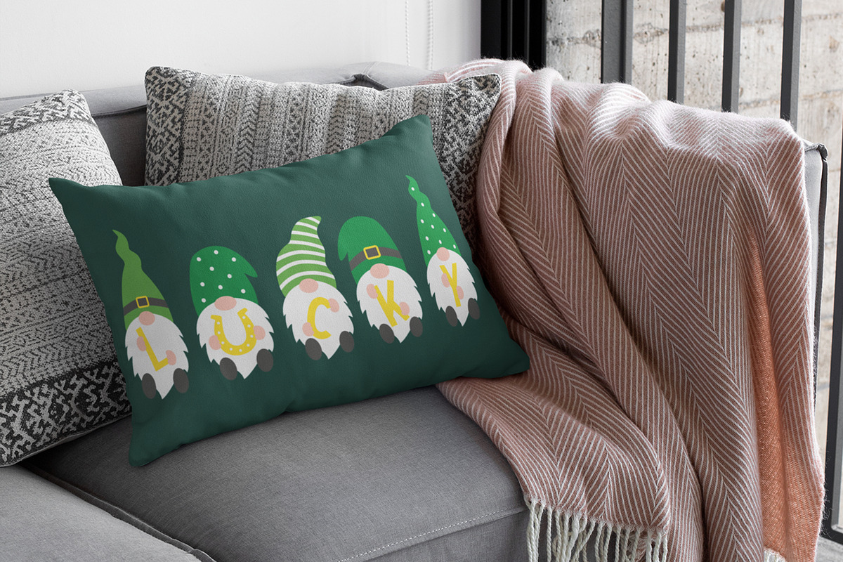 St Patrick's Day Gnomes svg bundle, an Illustration by Peachycottoncandy (Photo 4 of 6)