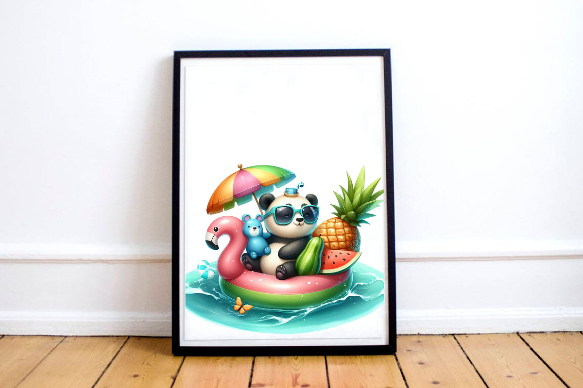 Summer Animals on Float Sublimation, a Graphic by CitraGraphics (Photo 3 of 6)