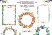 Unicorns and Flowers Collection, an Animal Illustration by Daria's Magic World (Thumbnail 4 of 9)