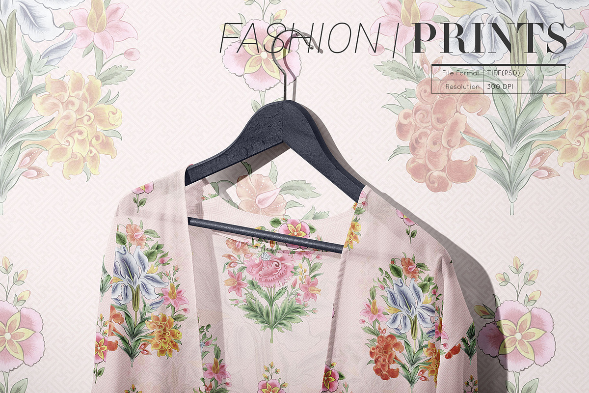 Buti, Exquisite hand painted Design!, a Pattern Graphic by TSTUDIO (Photo 7 of 12)
