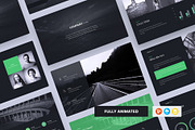 Company Profile Business Template, a Presentation Template by UDEA Store (Thumbnail 1 of 12)