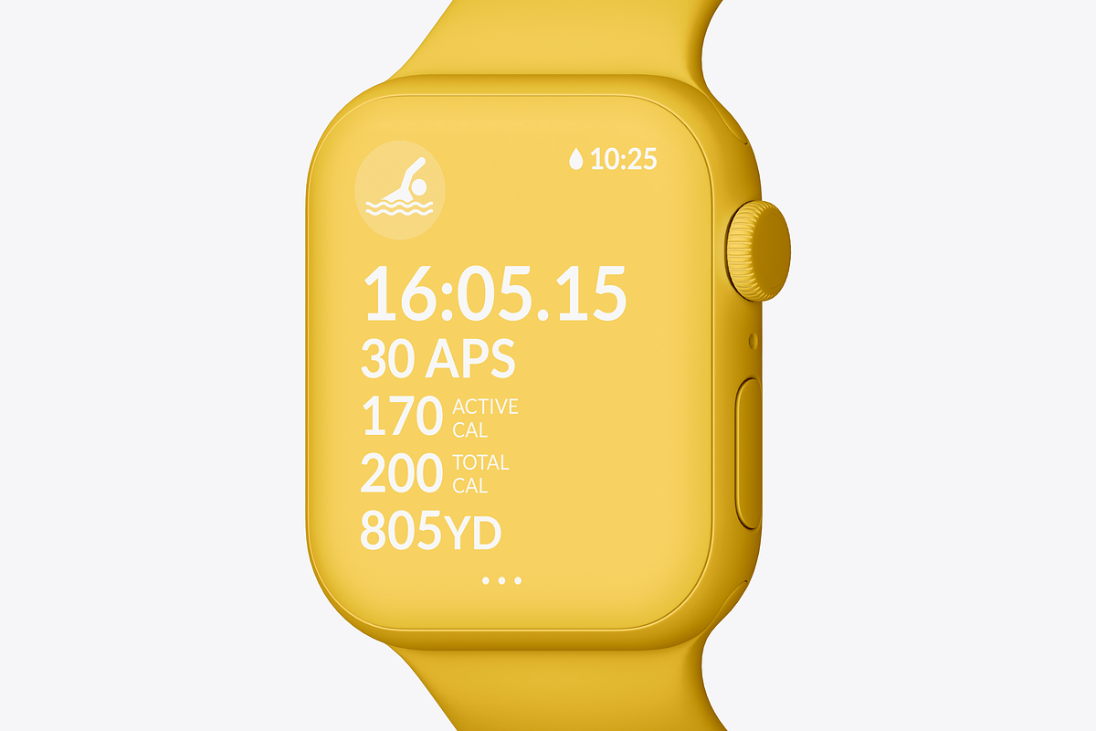 Apple iWatch Clay Mockup, a Product Mockup by Mockupdaddy (Photo 2 of 11)