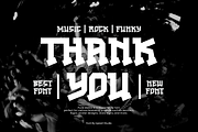 Punk Metos - Music Font, a Slab Serif Font by Iqsiart Studio (Thumbnail 7 of 7)