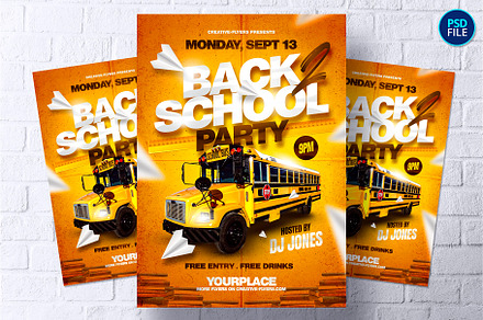 Back to School Flyer