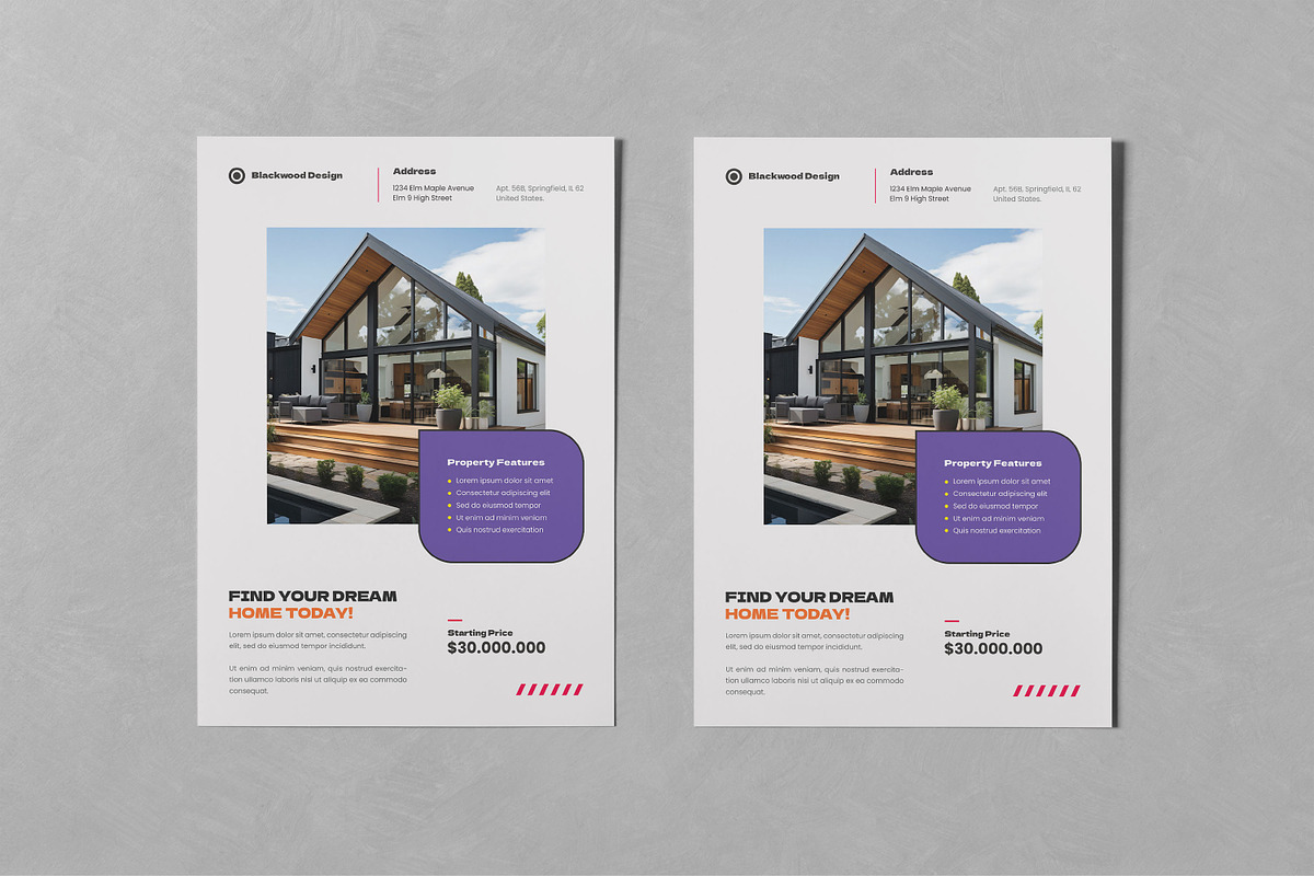 Real Estate Flyer – Vol. 146, a Flyer Template by kdadan. (Photo 2 of 2)