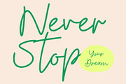 CS Mileya – Stylish Script Font, a Script Font by Craft Supply Co. (Thumbnail 2 of 8)