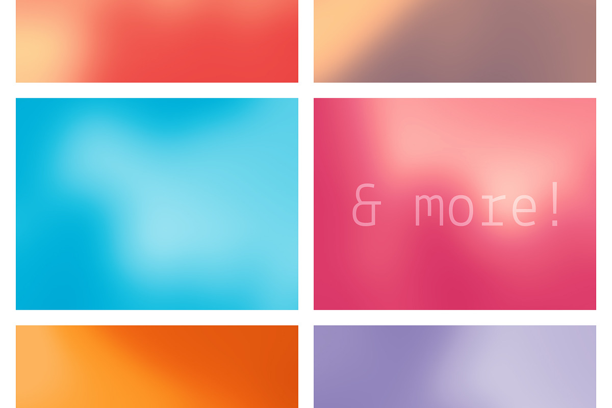 50 Blurred Backgrounds, a Texture Graphic by Riccardo Anelli (Photo 4 of 4)
