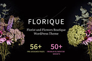 Florist WordPress Theme, a WordPress Template by TonyTemplates (Thumbnail 1 of 9)