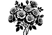 Wedding Flower Bouquet Silhouette, an Object Graphic by Creativeshirt (Thumbnail 8 of 20)