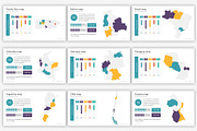Maps PowerPoint infographics, a Presentation Template by SlideOne (Thumbnail 8 of 31)