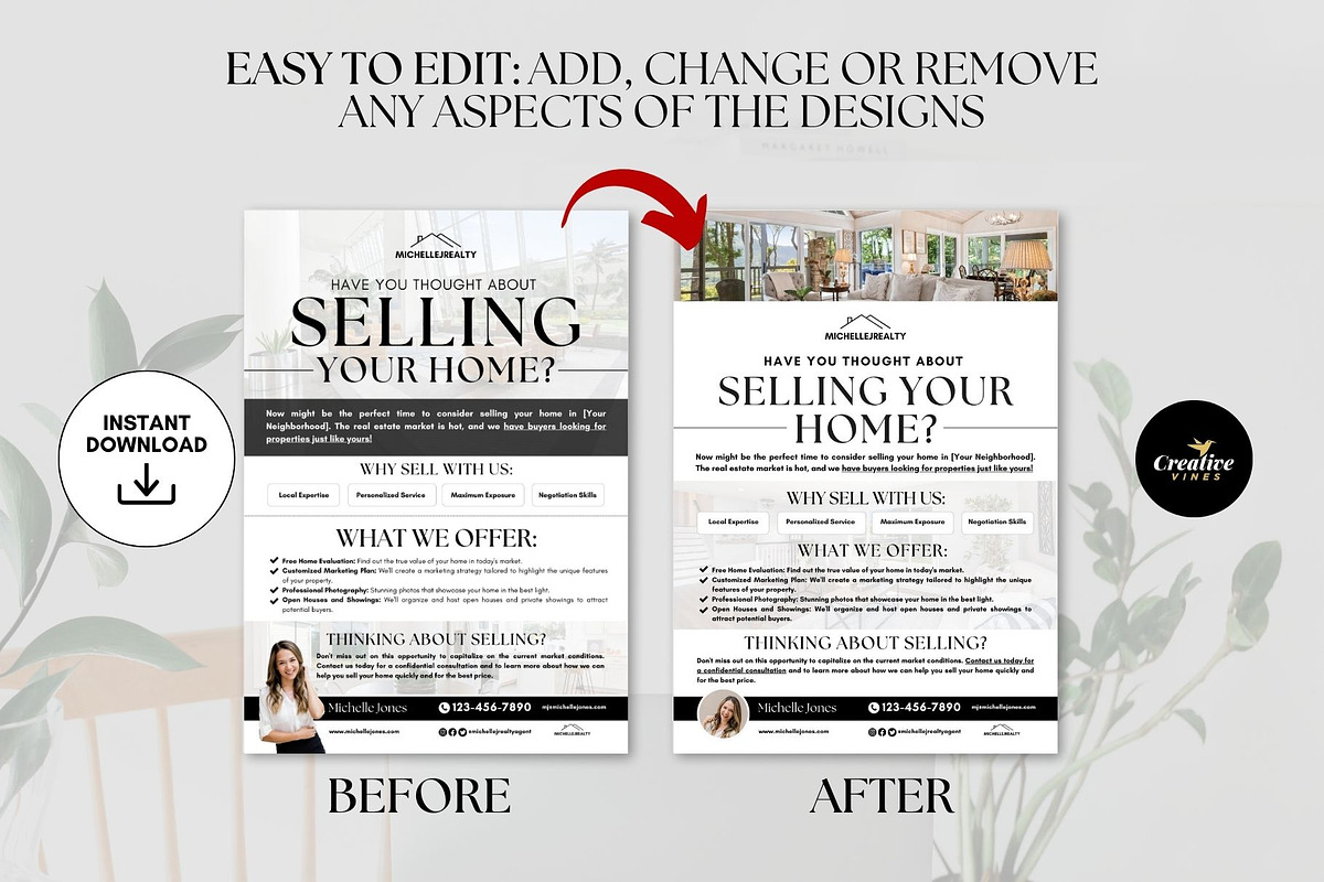 Thinking of Selling Flyers Canva preview 4