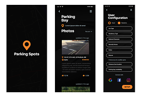 Parking Mobile App Template