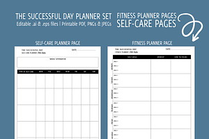 EDITABLE-The Successful Day Planner