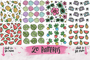 Summer lover kit! +80 elements, a Texture Illustration by Andrea De Oliveira (Thumbnail 5 of 8)