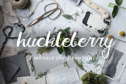 The Charming Huckleberry Font, a Script Font by Carola-Corujan (Thumbnail 1 of 7)