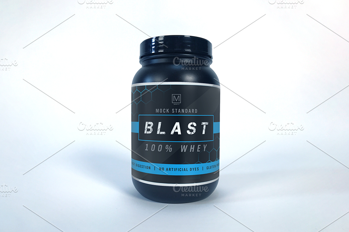 Supplement Mockups, a Cups & Container Mockup by Shop Mockpro (Photo 2 of 7)