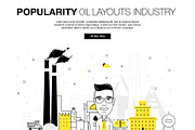 Popularity oil layouts, a Technology Illustration by Vladimir Vihrev (Thumbnail 3 of 10)