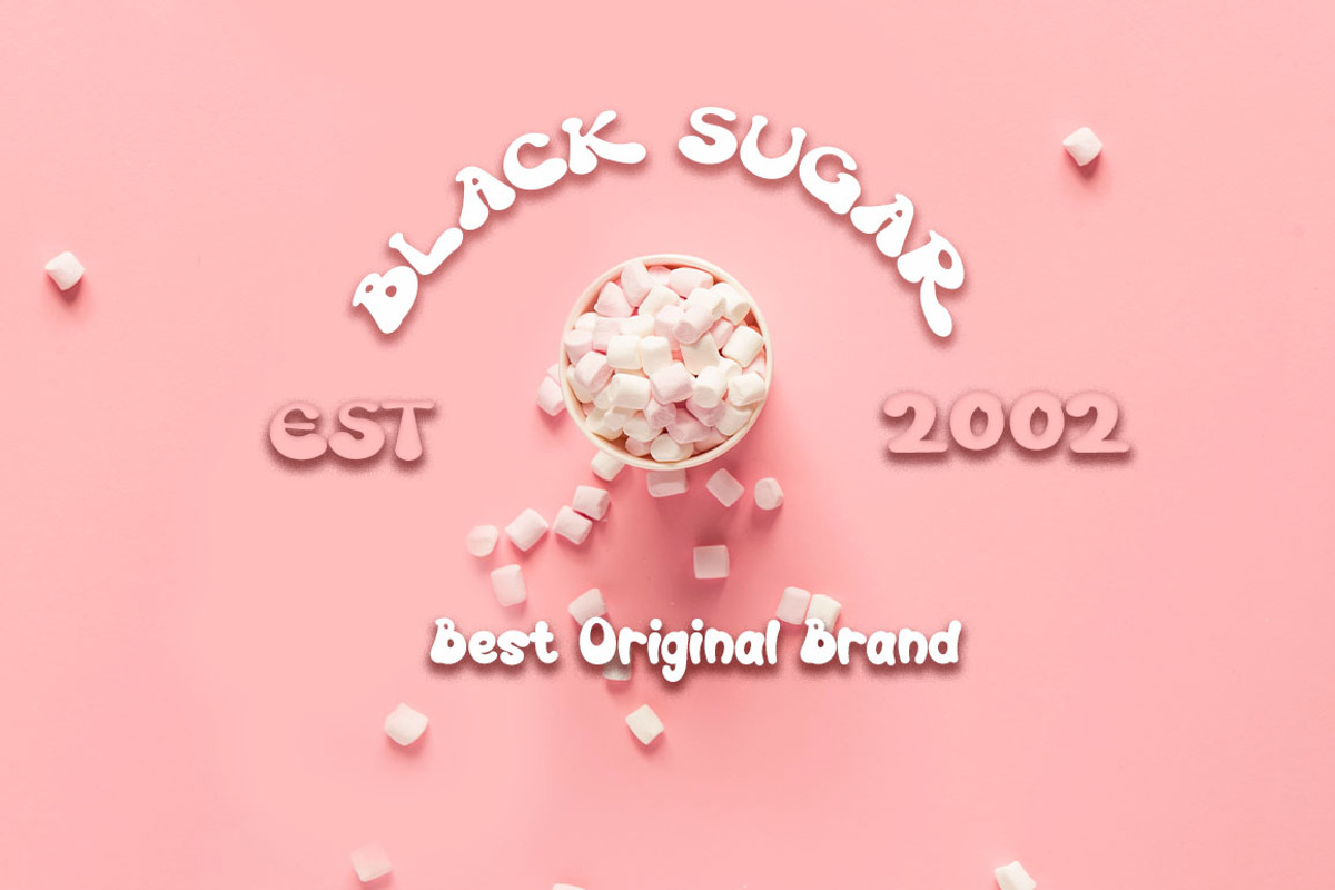 Black Sugar | Retro Font, a Font by Roni Studio (Photo 2 of 5)