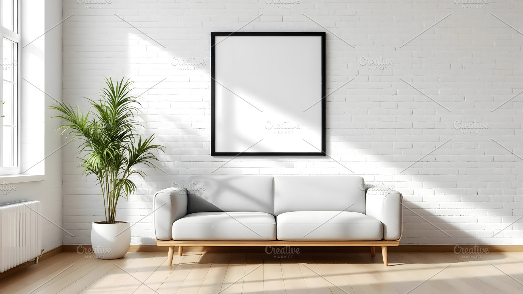 Modern Living Room Interior with Bla, an Architecture Photo by Stock Shape