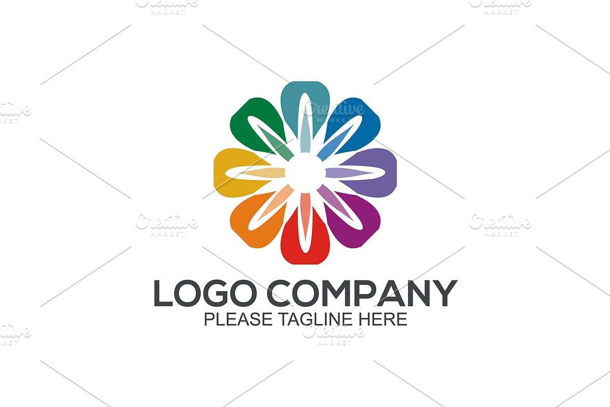 20 Logo Flower Templates Bundle, a Branding & Logo Template by Friendesigns (Photo 13 of 21)