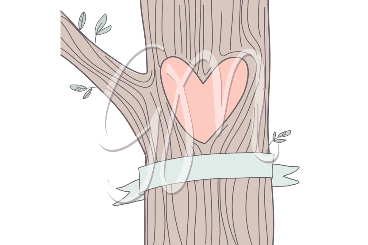 Wood grain patterns woodland wedding, a Texture Illustration by GraphicMarket (Photo 3 of 5)