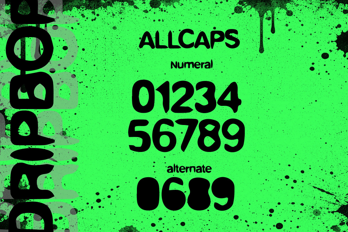 DRIPBOP FONT, a Handwritten Font by KengGraphic (Photo 11 of 12)