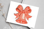 Christmas Hand-Drawn Element Clipart, an Illustration by Canvas Craft (Thumbnail 5 of 8)