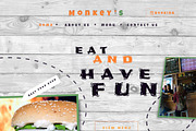 PSD Restaurant website, a Websites & App Template by Alexander's Studio (Thumbnail 2 of 4)