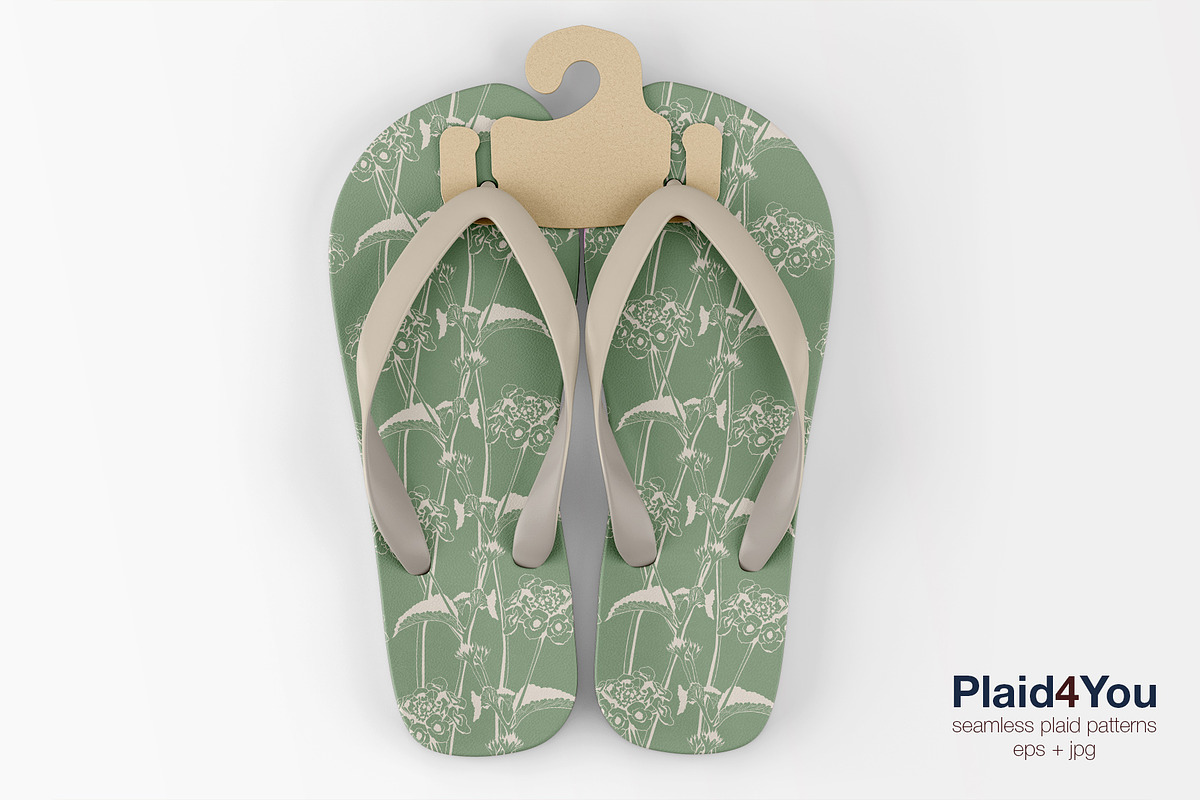 Wild Herbal Seamless Pattern, a Pattern Graphic by Plaid4You (Photo 7 of 13)