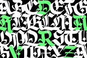 Gothic vector letters, an Object Graphic by GeekClick (Thumbnail 4 of 4)