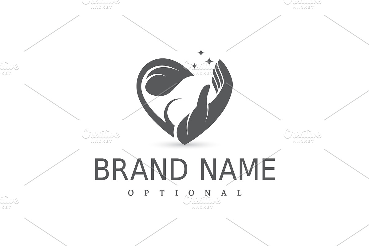 Natural Symbiosis Custom Logo, a Branding & Logo Template by ARTE MIGUEL (Photo 3 of 3)