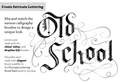 Blackletter Procreate Brushes, a Brush Add-On by Ray of Light Design (Thumbnail 3 of 3)