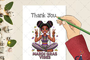 Mardi Gras Vibes PNG, an Illustration by Creative Art (Thumbnail 2 of 6)
