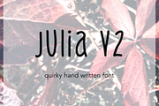 J. Vintage 2, a Font by juliaqier (Thumbnail 1 of 4)