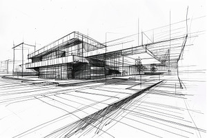 Creative Architect apartment sketch, an Architecture Photo by Ylivdesign