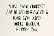 Bloerd Xlospun Cute Kids Display, a Handwritten Font by Maulana Creative (Thumbnail 5 of 8)