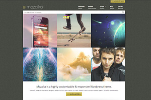 Mozaika Responsive WP Portfolio Tool