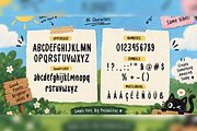 Welcote Welcome Cute Handwritten, a Handwritten Font by mesuka (Thumbnail 5 of 5)