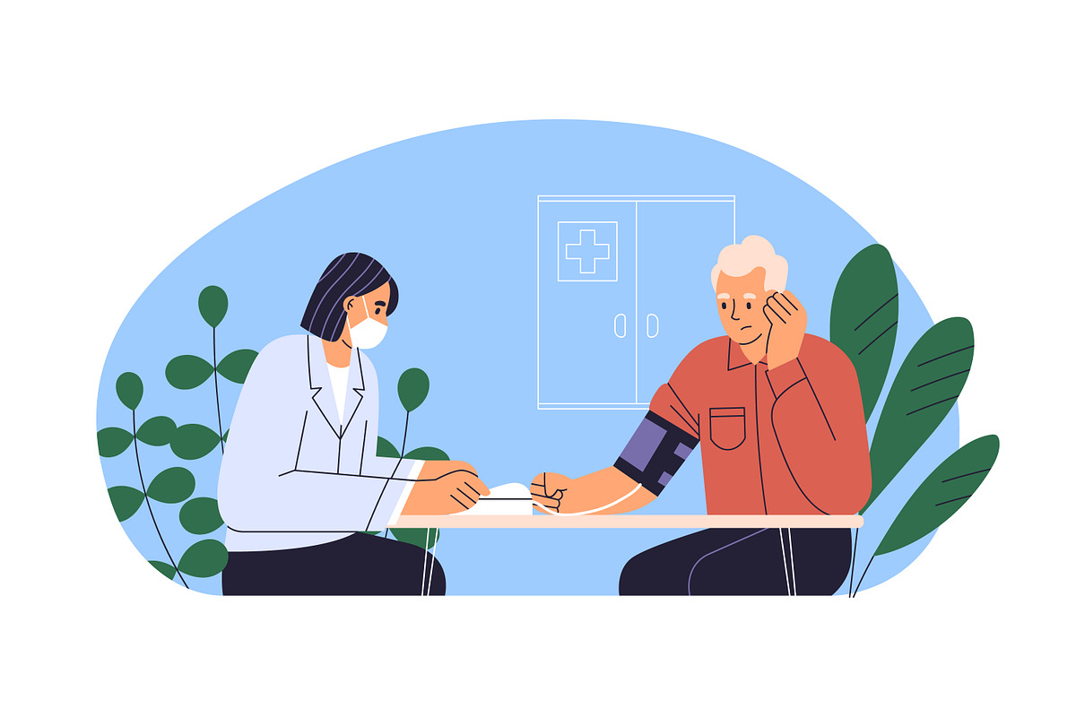 Medical examination & health checkup, a Healthcare Illustration by Good Studio (Photo 19 of 19)