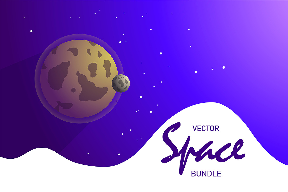 Vector Space Bundle, a Decorative Illustration by badrusblue (Photo 3 of 8)