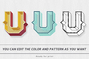 Vintage Alphabet Illustration, a Symbol Font by VL Shop (Thumbnail 5 of 6)