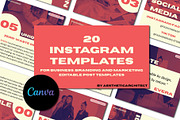 Business Instagram Templates - Canva, a Social Media Template by AestheticArchitect (Thumbnail 1 of 5)