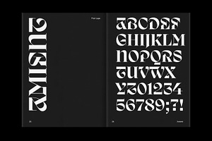 Amient Modern Display Font