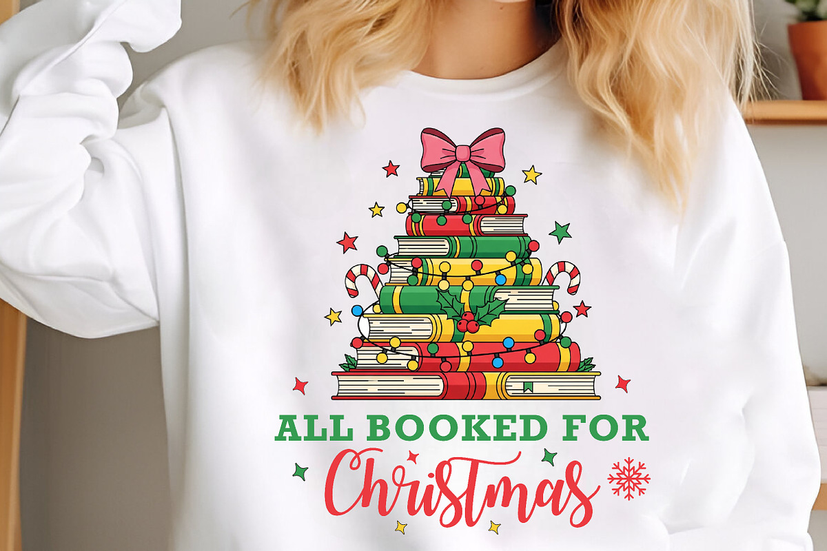 Christmas All Booked for Christmas, an Illustration by SinaCreation (Photo 2 of 7)