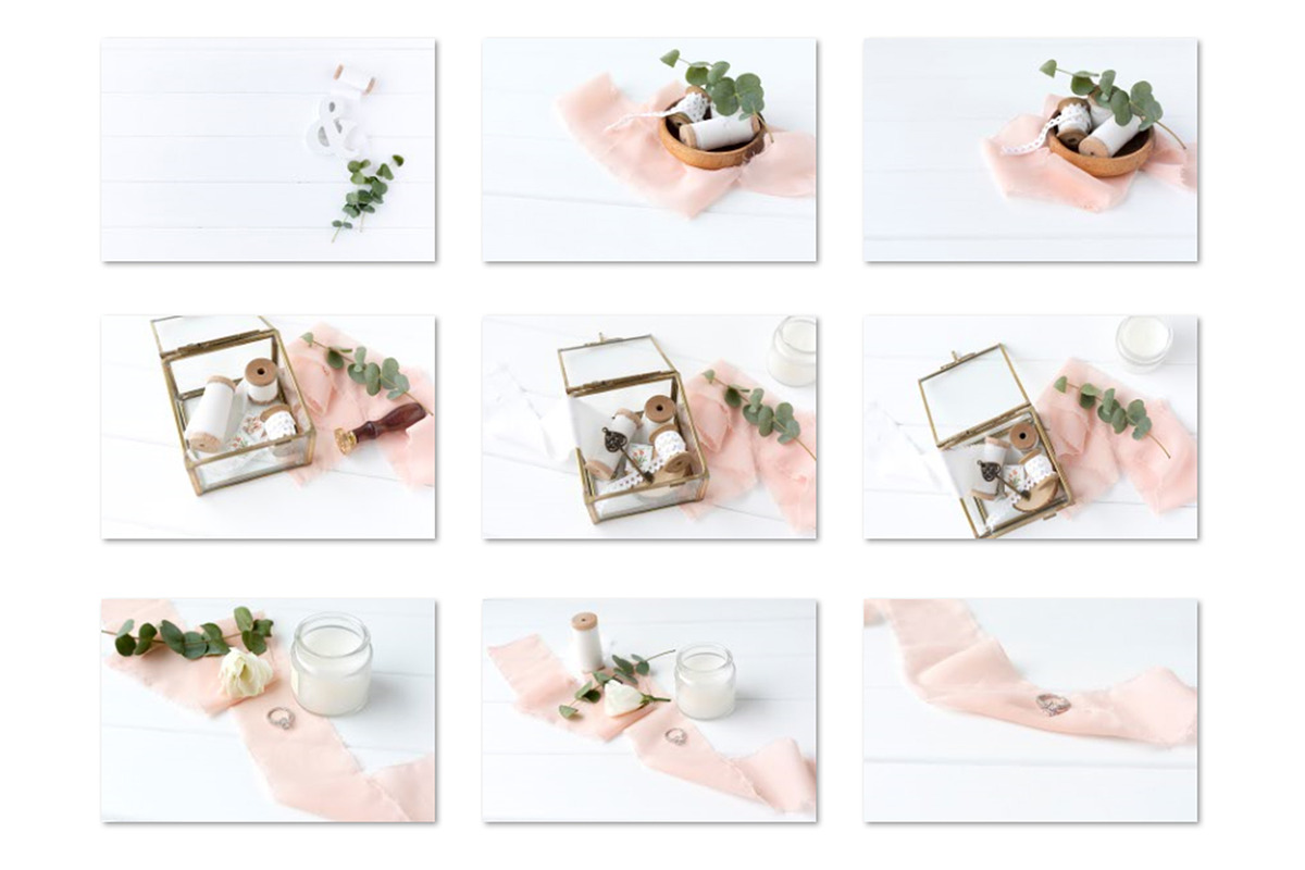 Elegant Blush Wedding Mockup Bundle, a Packaging Mockup by Marsala Digital (Photo 14 of 17)